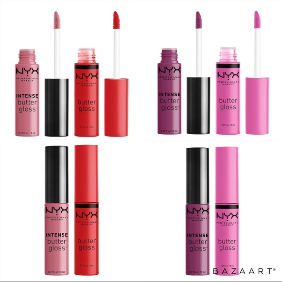 NYX Makeup Nyx Professional Makeup Butter Lip Gloss Duo Poshmark